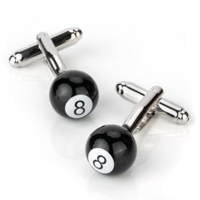 Eight Ball Pool / Billard Cufflinks