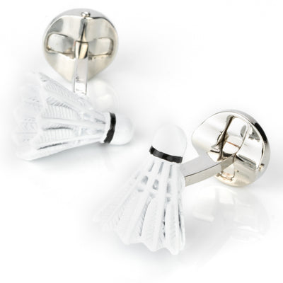 Badminton Shuttlecock Cufflinks