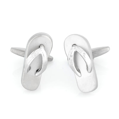 Silver Thongs Cufflinks