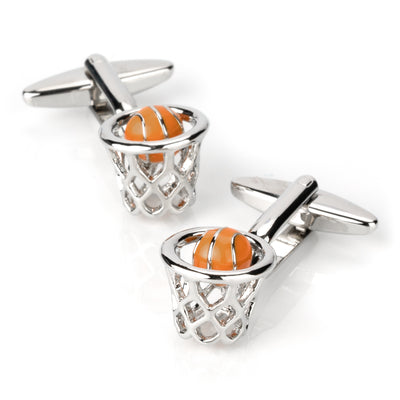 Basketball Hoop Cufflinks