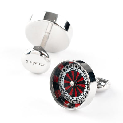 Roulette Wheel & Ball Cufflinks