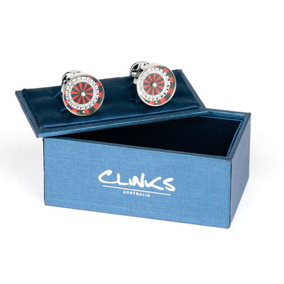 Roulette Wheel & Ball Cufflinks