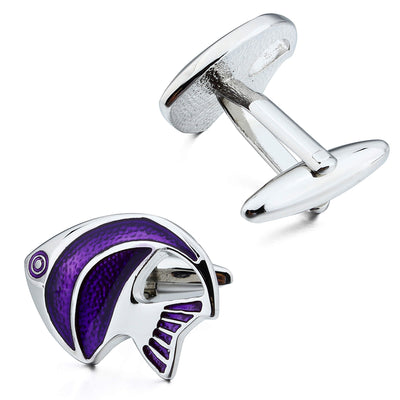 Purple Tropical Angel Fish Cufflinks