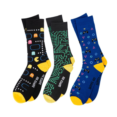 Tech/Gamer Socks Gift Set, Tech/Gamer Gift Set, Socks Gift Sets, Gift Sets, Socks, Location: SK2027+SK2019+SK2026, SS5007, Clinks.com