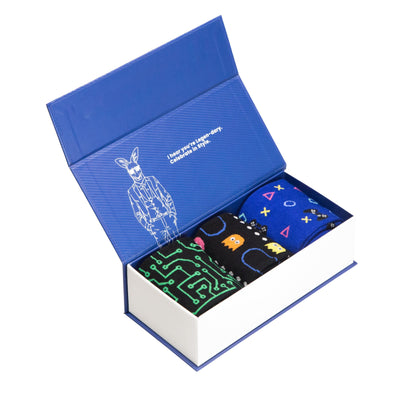 Tech/Gamer Socks Gift Set, Tech/Gamer Gift Set, Socks Gift Sets, Gift Sets, Socks, Location: SK2027+SK2019+SK2026, SS5007, Clinks.com