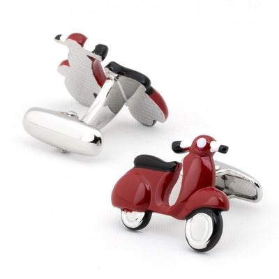 Red Scooter Cufflinks