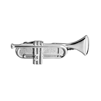 Trumpet Tie Clip