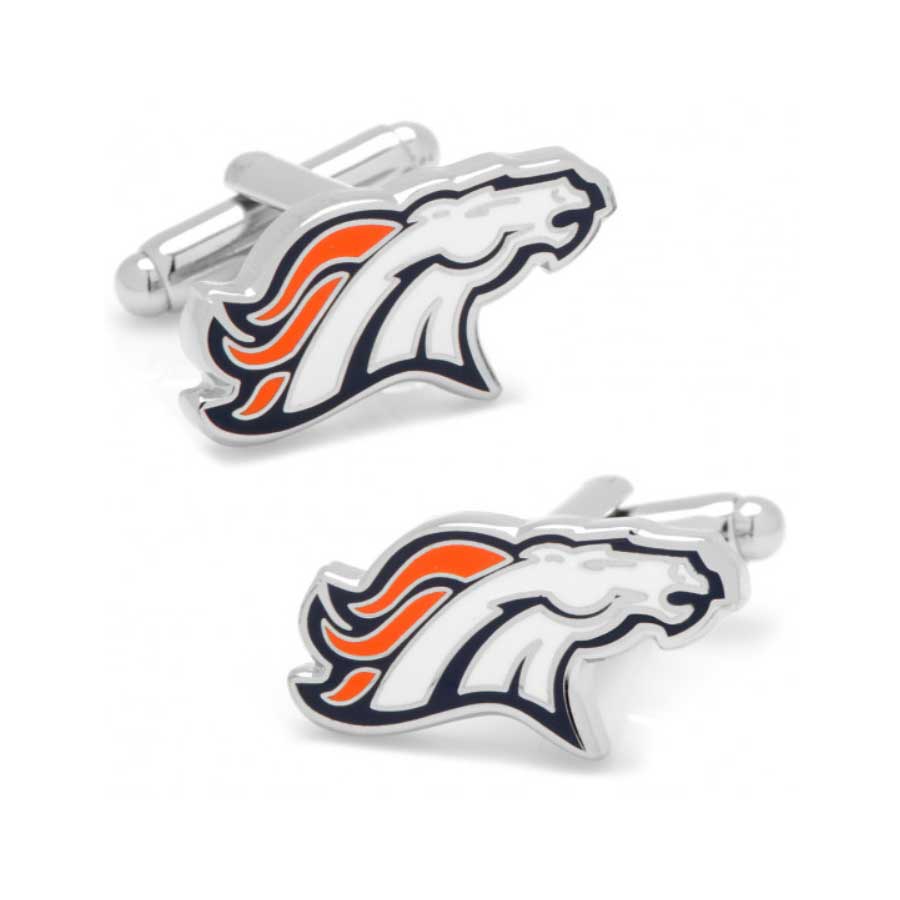 Denver Broncos Cufflinks, Novelty Cufflinks, CL6042, Mens Cufflinks, Cufflinks, Cuffed, Clinks, Clinks Australia