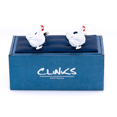 Colour Chicken Cufflinks