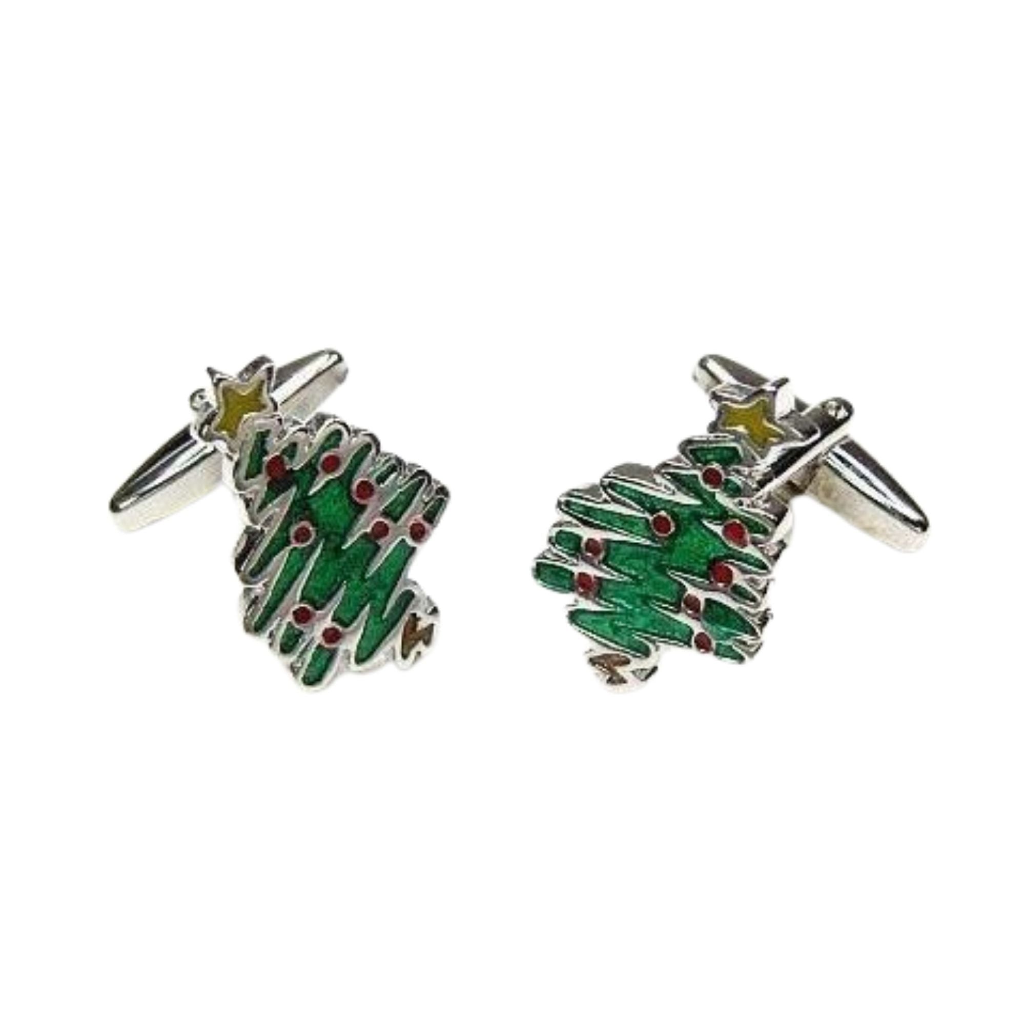 Christmas Trees Cufflinks