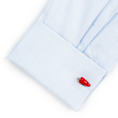 Red Chilli Pepper Cufflinks