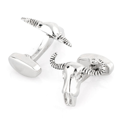 Bulls Head with Horns Cufflinks