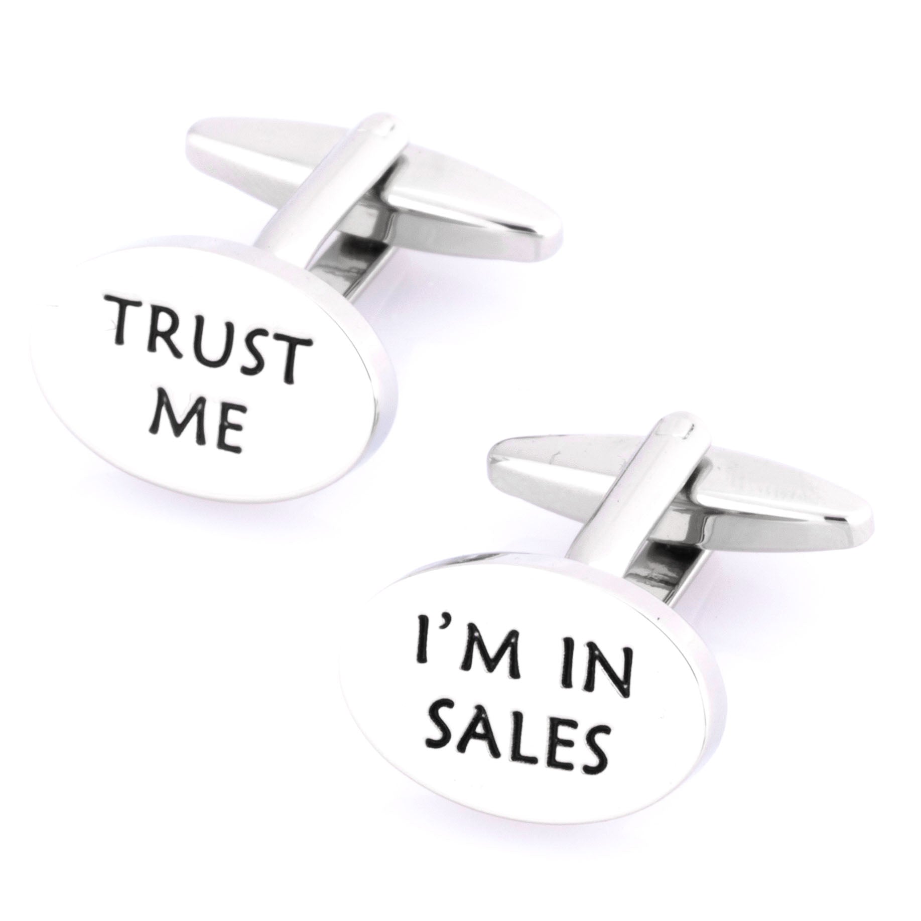 Trust Me, I'm in Sales Cufflinks