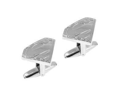 Superman Cufflinks Silver