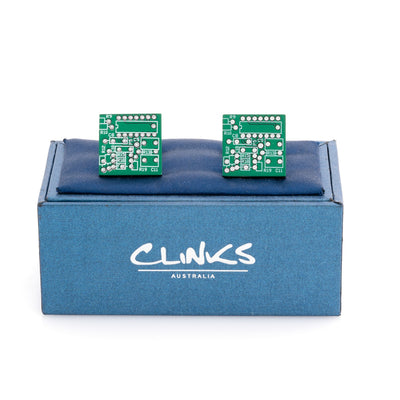 Circuit Board Cufflinks