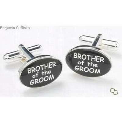 Brother of the Groom Wedding Cufflinks