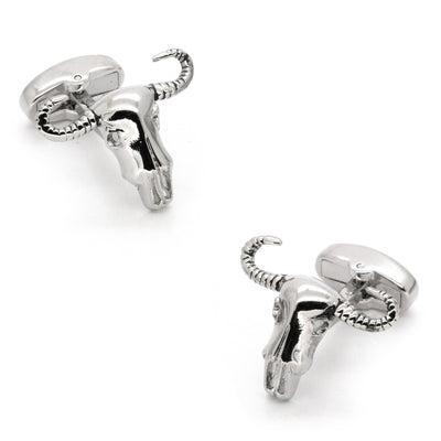 Bulls Head with Horns Cufflinks