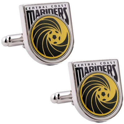 Central Coast Mariners A-League Football Cufflinks