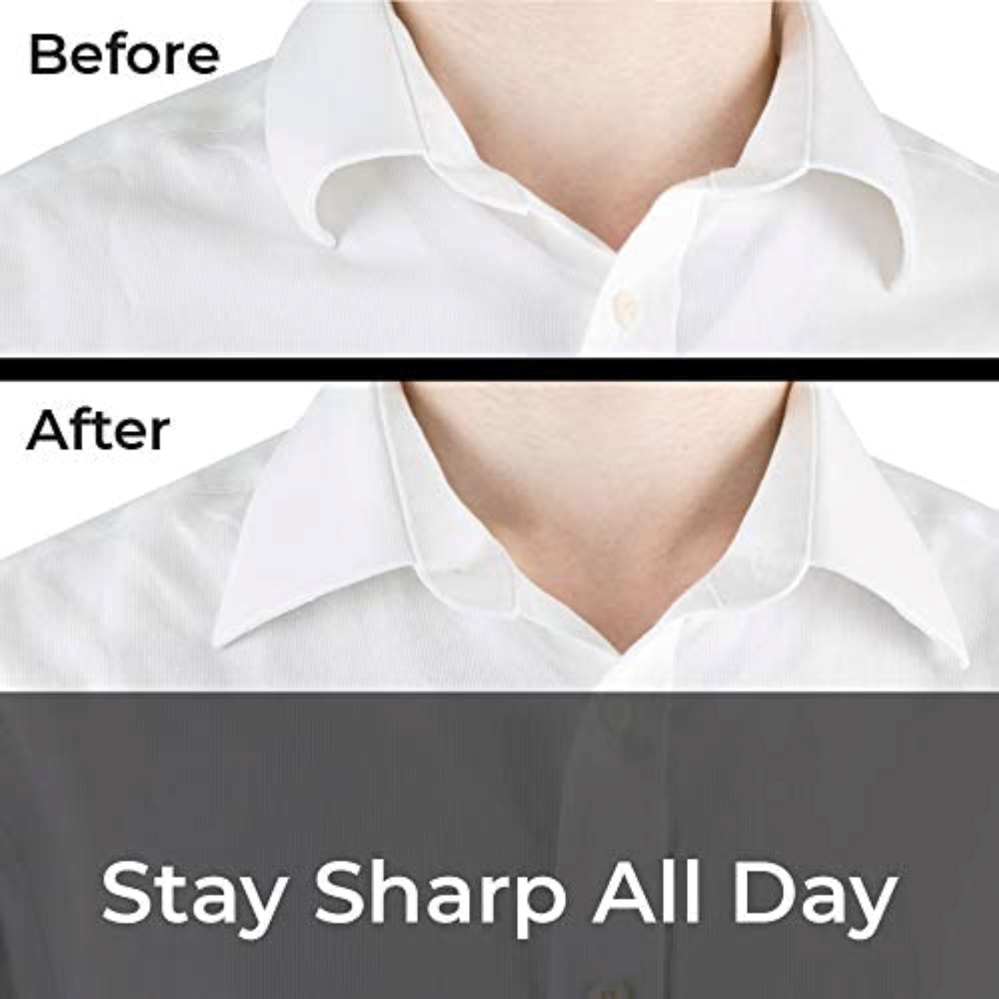 56 Plastic Collar Stays (4 sizes) Collar Stays Clinks Australia 