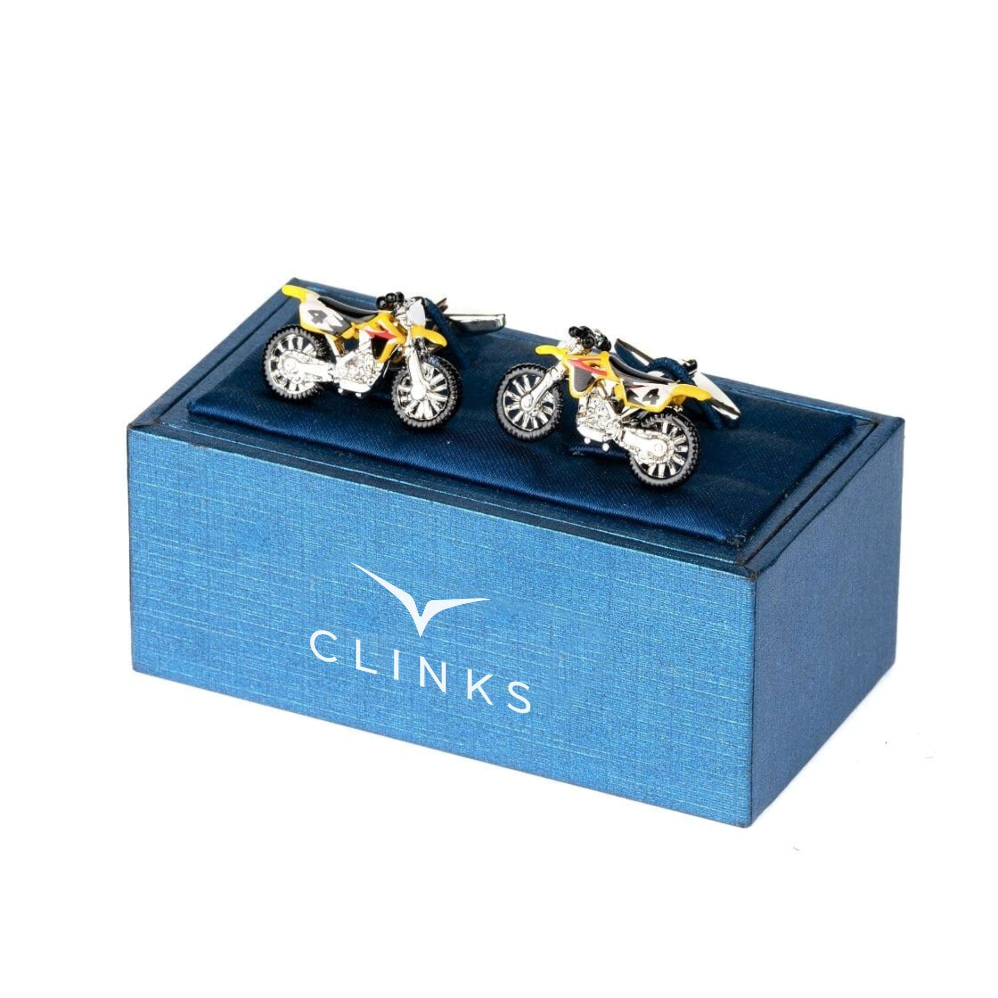 Motorcross Bikes Cufflinks Novelty Cufflinks Clinks Australia 