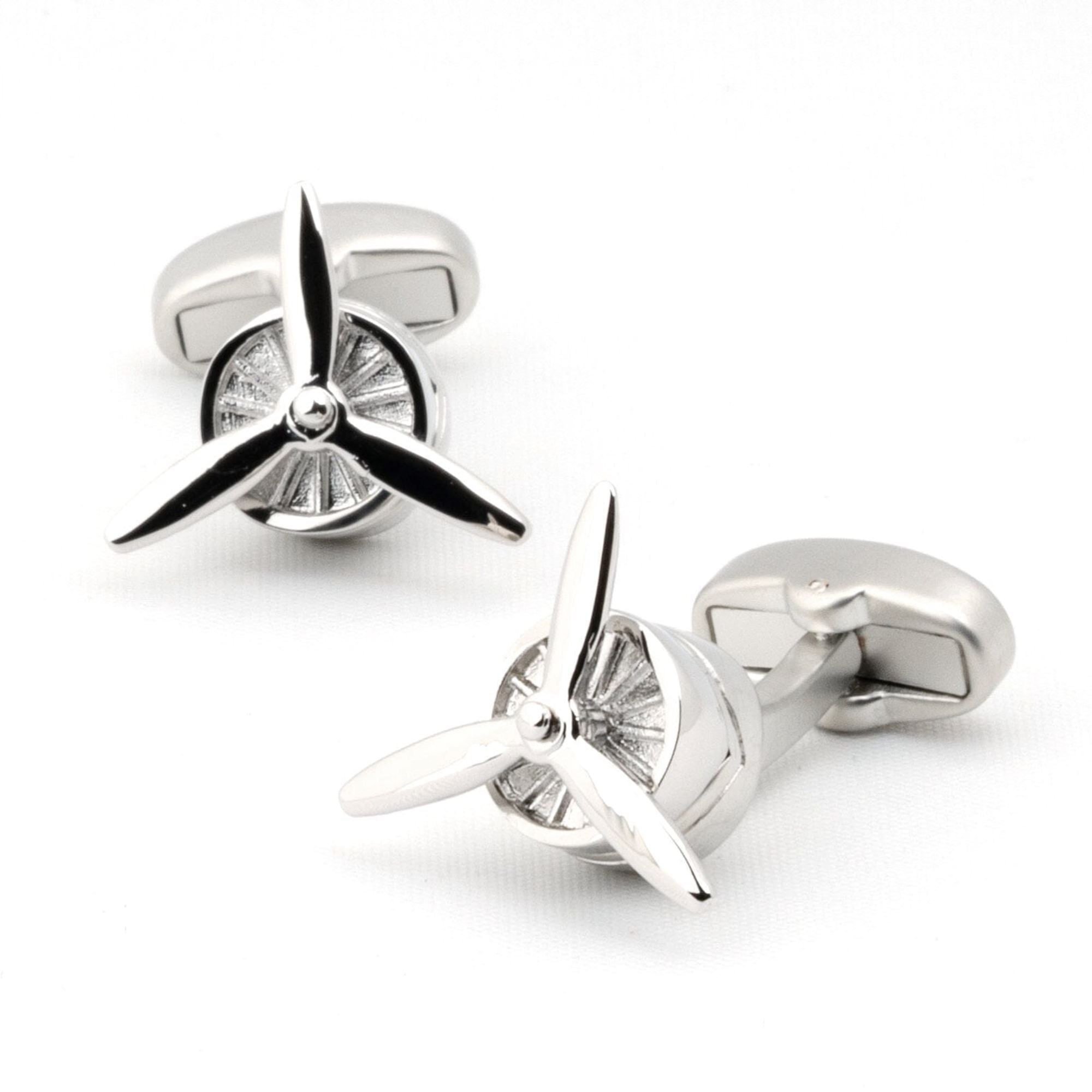 Aeroplane Propeller Cufflinks Novelty Cufflinks Clinks Australia Aeroplane Propeller Cufflinks 