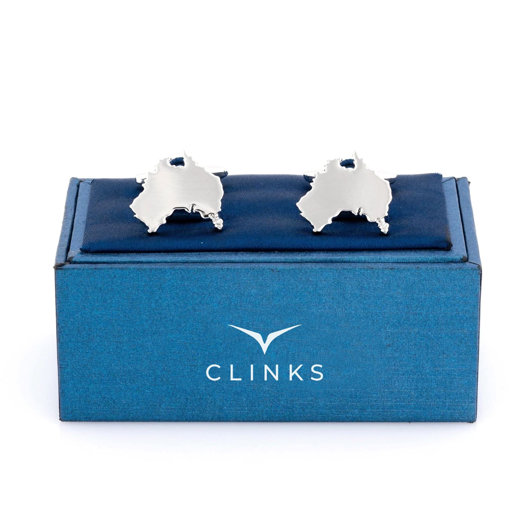 Outline Australian Map Cufflinks Novelty Cufflinks Clinks Australia 