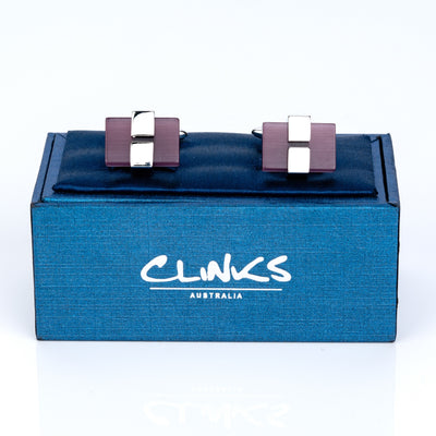 Charcoal Ice Cateye Cufflinks