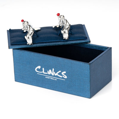 Cricket Batter Cufflinks