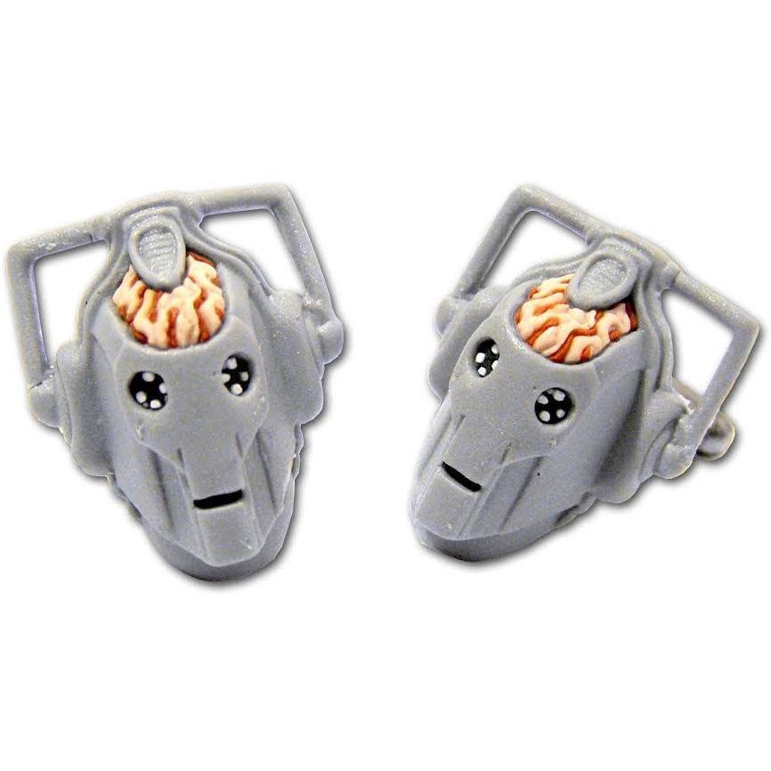 Doctor Who Cufflinks - Cyberman, Novelty Cufflinks, CL5873, Mens Cufflinks, Cufflinks, Cuffed, Clinks, Clinks Australia