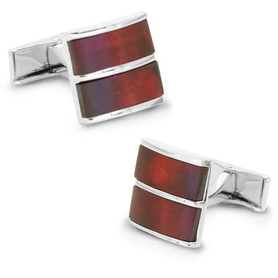 Dual Redwood Cufflinks