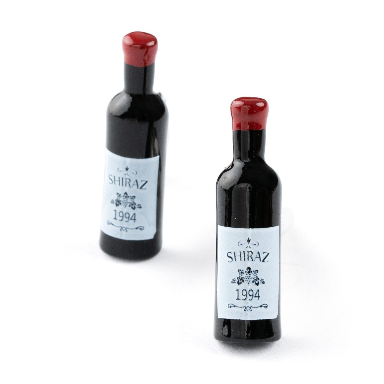 Shiraz Red Wine Bottle Cufflinks Novelty Cufflinks Clinks Australia 