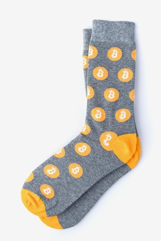 Bitcoin Sock Socks Sock Genius 