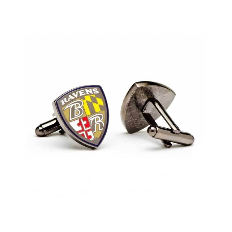 Baltimore Ravens Cufflinks Novelty Cufflinks NFL 
