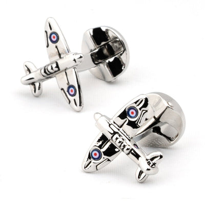 Spitfire Airplane Cufflinks