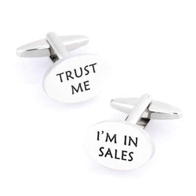 Trust Me, I'm in Sales Cufflinks