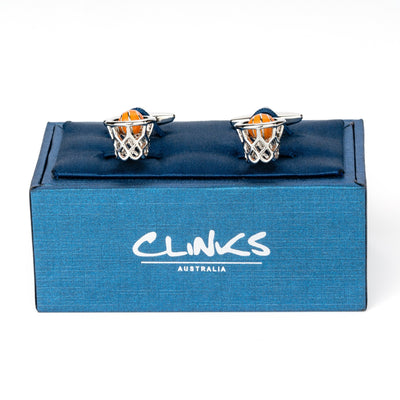 Basketball Hoop Cufflinks