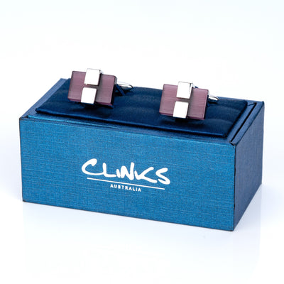 Charcoal Ice Cateye Cufflinks