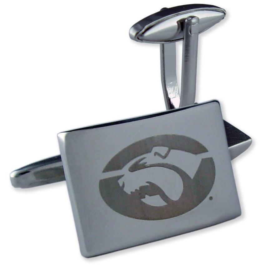 Silver Western Bulldogs AFL Cufflinks