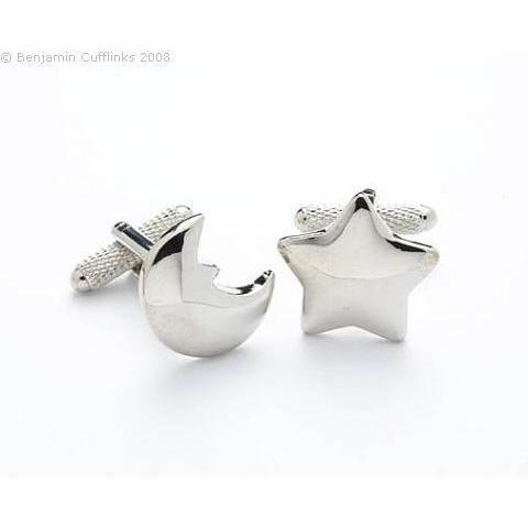 Star & Moon Cufflinks