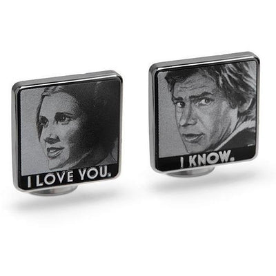 Star Wars I Love You I Know Cufflinks