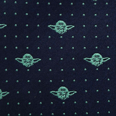 Yoda Dot Star Wars Navy Tie