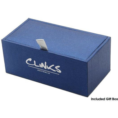 Vertical Lines Gold Tie Clip