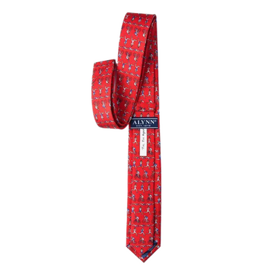 "Tri, Tri Again" Skinny Tie