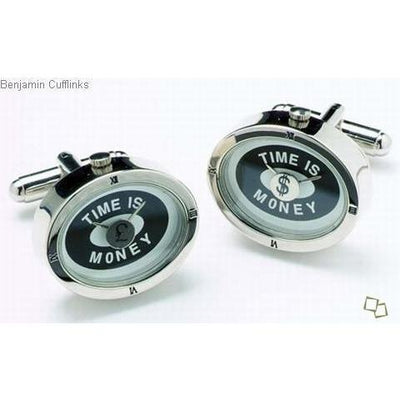 Time is Money Cufflinks