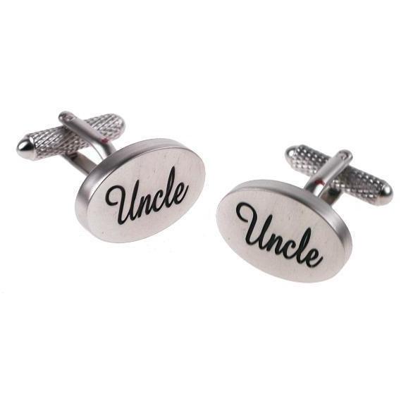 Uncle Script Cufflinks