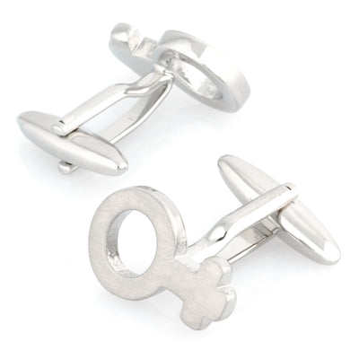 Female Gender Symbol Venus Cufflinks, Novelty Cufflinks, CL8371, Mens Cufflinks, Cufflinks, Cuffed, Clinks, Clinks Australia