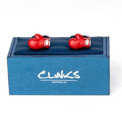 Red Boxing Glove Cufflinks