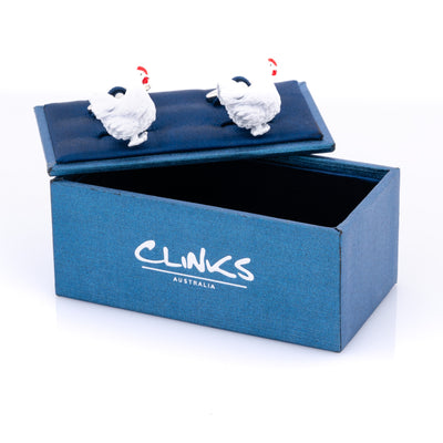 Colour Chicken Cufflinks